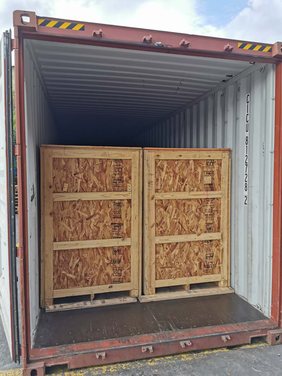 舊設備海運到泰國曼谷門對門貨運